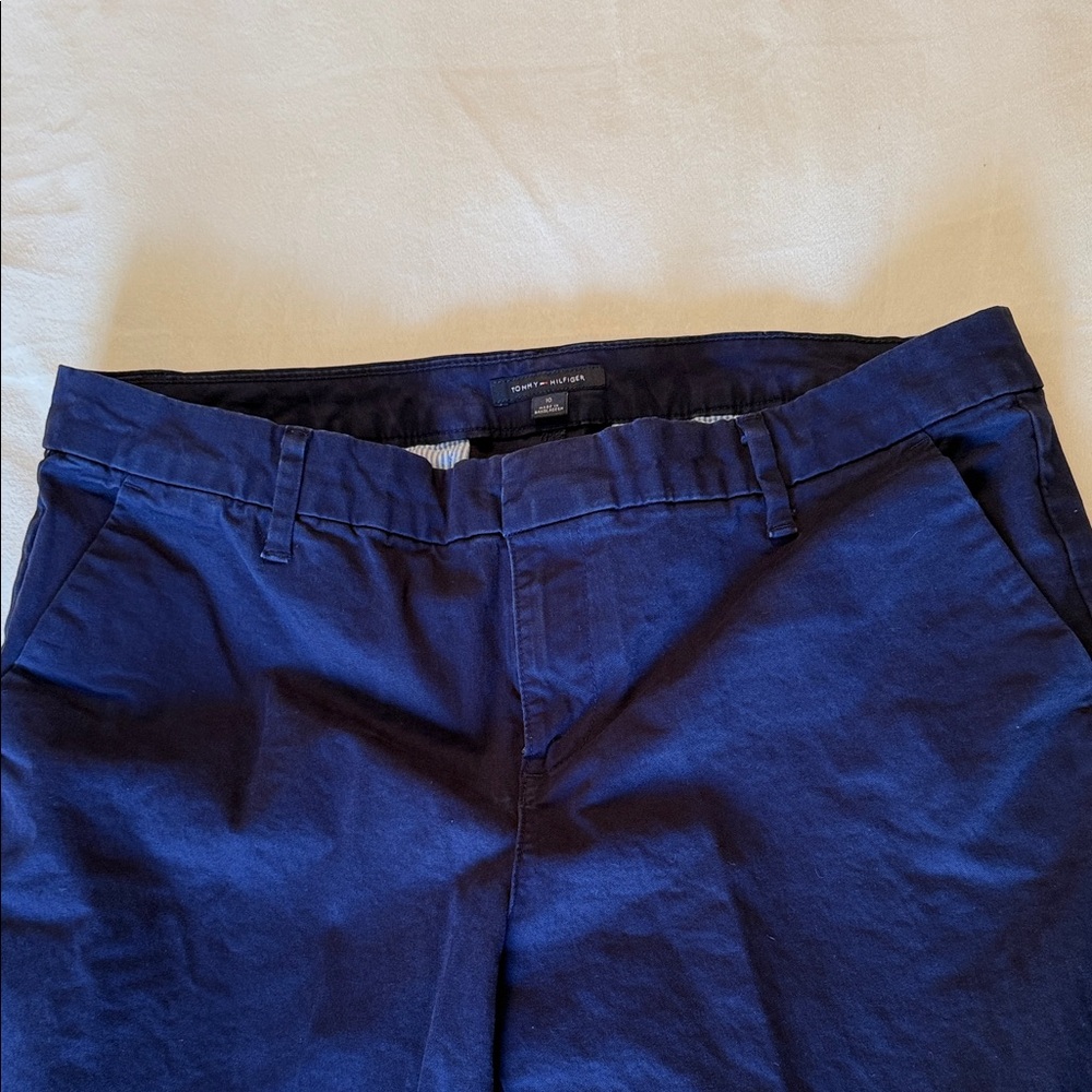Tommy Hilfiger Deep Blue Women's Trousers
